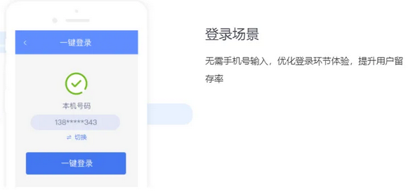 手机号码一键登录方便了用户